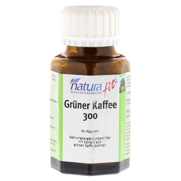 Naturafit Grüner Kaffee 300 Extrakt Kaps 60 St