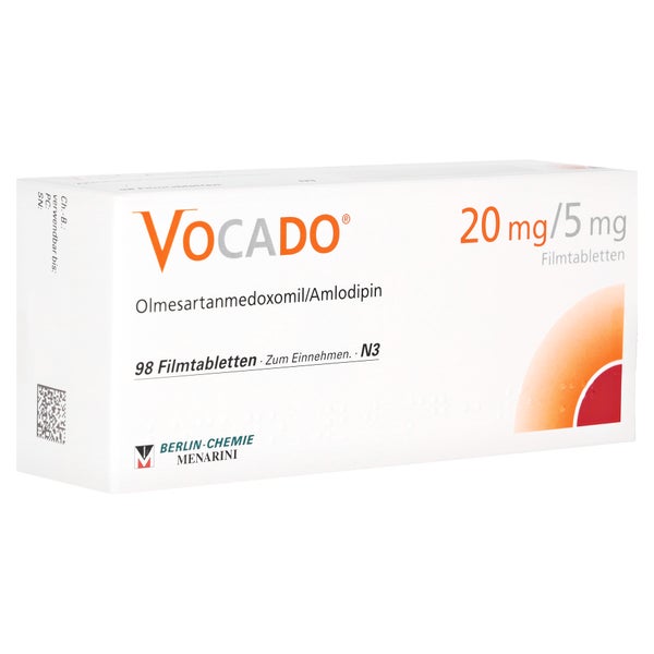 Vocado 20 mg/5 mg Filmtabletten 98 St