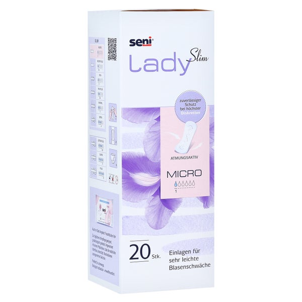 SENI Lady Slim Inkontinenzeinlage micro 20 St