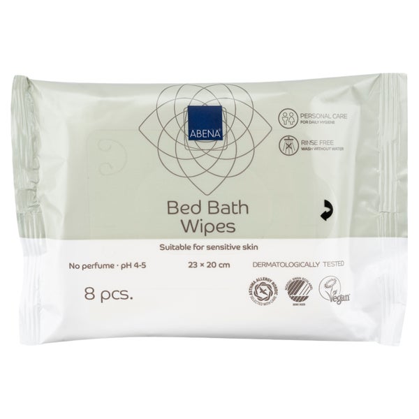 BED BATH Wipes 80 g/m2 feuchte Einmalwas 1X8 St