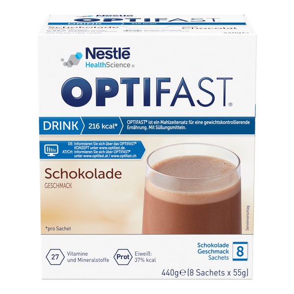 OPTIFAST Drink Schokolade 8X55 g