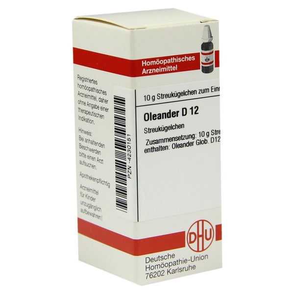 Oleander D 12 Globuli 10 g