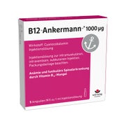 Produktabbildung: B12 Ankermann Injekt 1.000 µg 5X1 ml