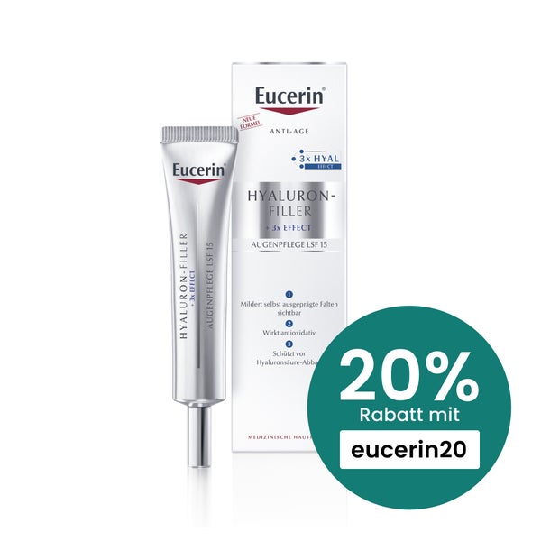 Eucerin Hyaluron-Filler + 3x Effect Augenpflege 15 ml