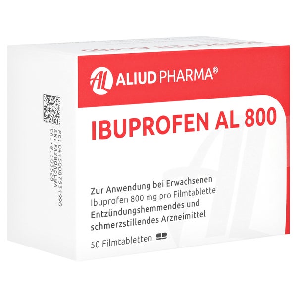 Ibuprofen AL 800 Filmtabletten 50 St