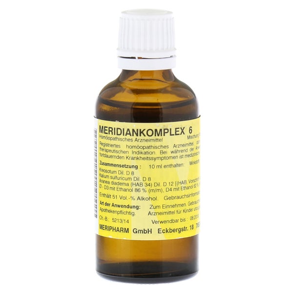 Meridiankomplex 6 Mischung 50 ml
