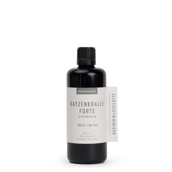 Kasimir+Lieselotte Katzenkralle Forte Tinktur Alkoholfrei - 100 ml