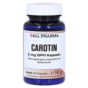 Carotin 5 mg GPH Kapseln 60 St