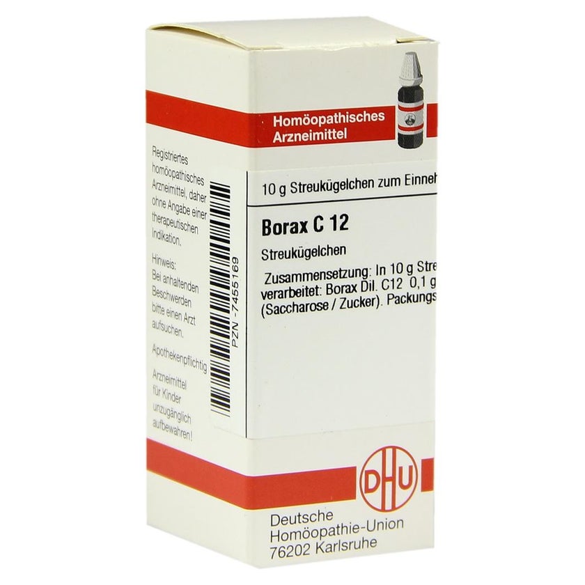 Borax C 12 Globuli 10 g