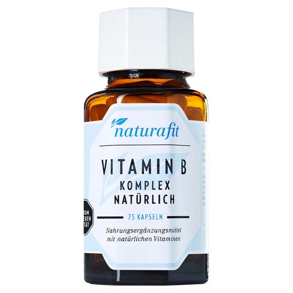 Naturafit Vitamin B Komplex natürlich Ka 75 St