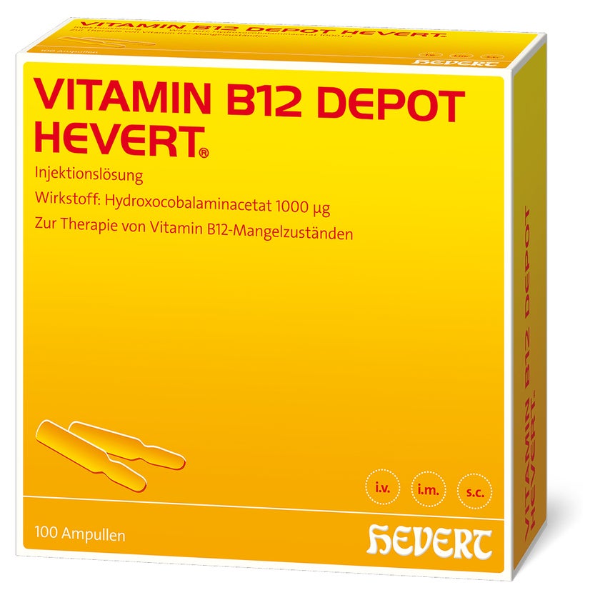 Vitamin B12 Depot Hevert Ampullen 100X2 ml
