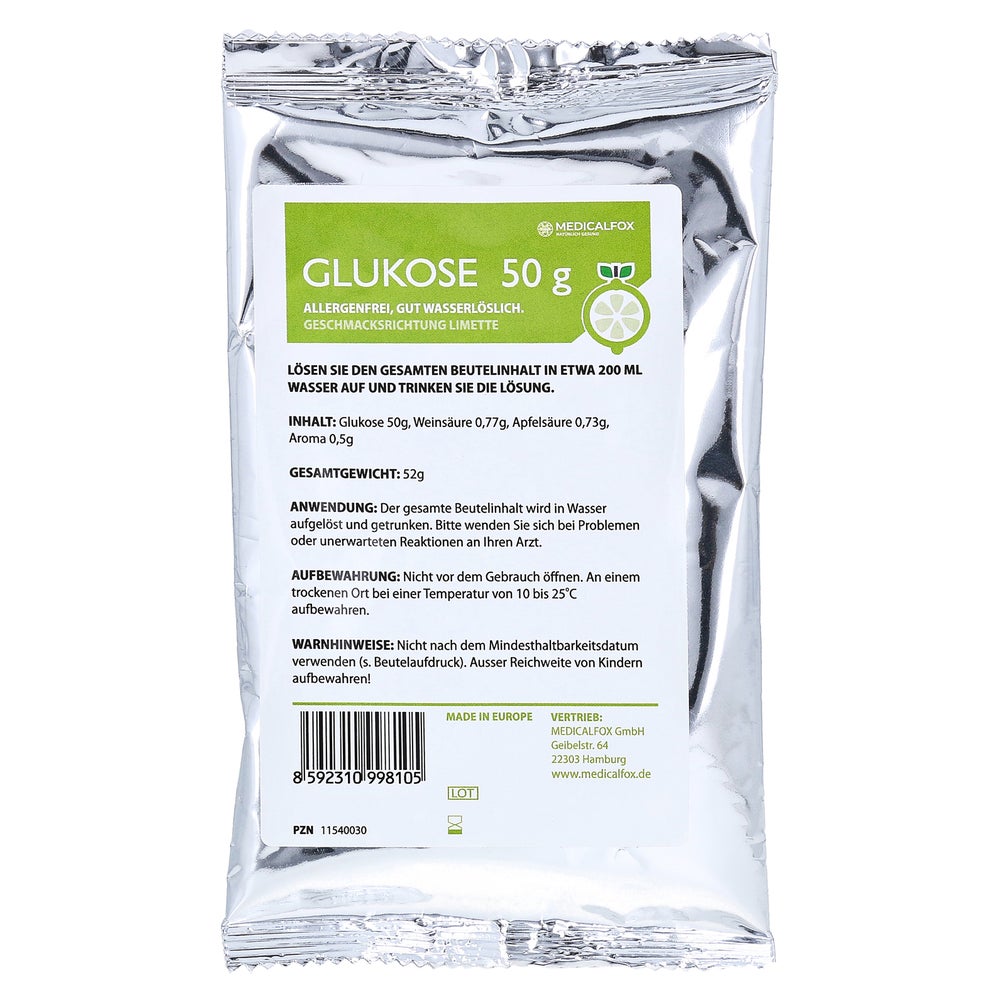 Glukose Limette Plv.z.Her.e.Lsg.z.E 50 g