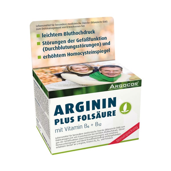 ARGOCOR ARGININ PLUS FOLSÄURE 120 St