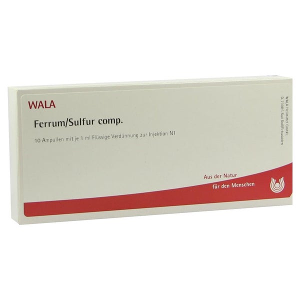 Ferrum Sulfur Comp.ampullen 10X1 ml