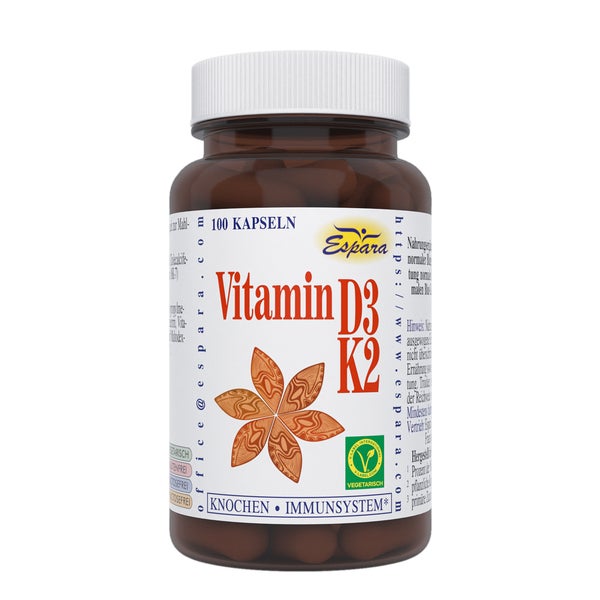 Vitamin D3-k2 Kapseln 100 St