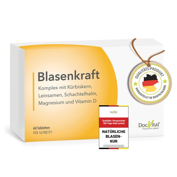 DocVital® Blasenkraft –  Komplex bei Blasenschwäche 60 St