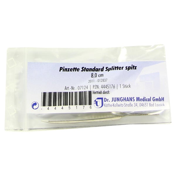 Pinzette Splitter Spitz 8 cm 1 St