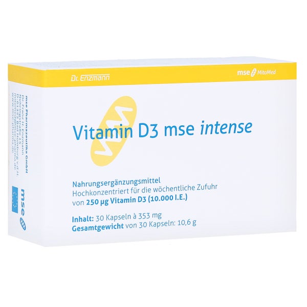 Vitamin D3 MSE intense Kapseln 30 St