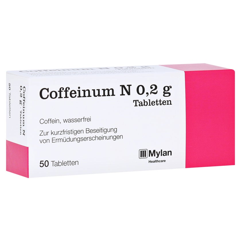 Coffeinum N 0,2 g Tabletten 50 St