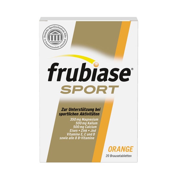 FRUBIASE SPORT Orange Brausetabletten 20 St