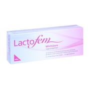 Produktabbildung: Lactofem Milchsäure Vaginalzäpfchen 14 St