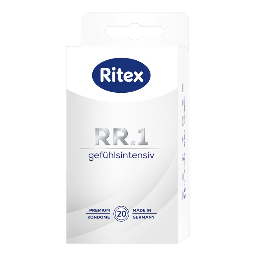 «RR.1» Gefühlsintensiv, Kondome für natürliche Gefühle (20 Kondome) 20 St