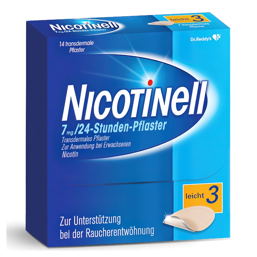 NICOTINELL 7 mg / 24-Stunden-Pflaster 14 St