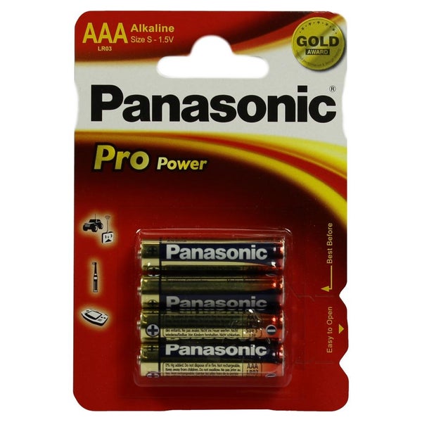 Batterien Micro 1,5V LR03 Alkali 4 St