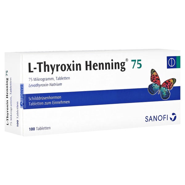 L-thyroxin 75 Henning Tabletten 100 St