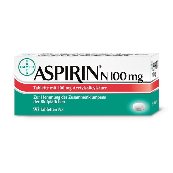 Aspirin N 100 mg 98 St