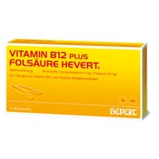 Produktabbildung: Vitamin B12 PLUS Folsäure Hervert 2X10X2 ml 2X10X2 ml