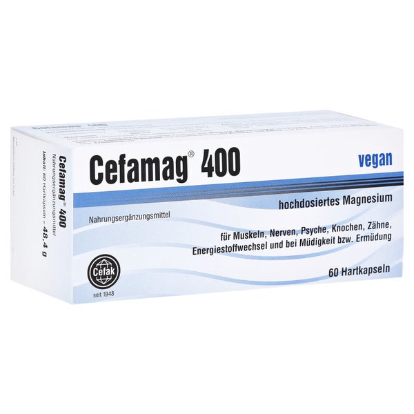 Cefamag 400 Hartkapseln 60 St