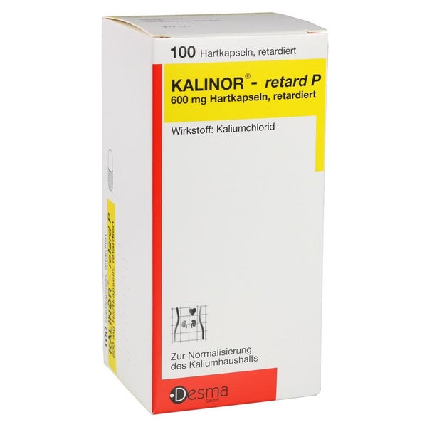 Kalinor Retard P 600 mg Hartkapseln 100 St