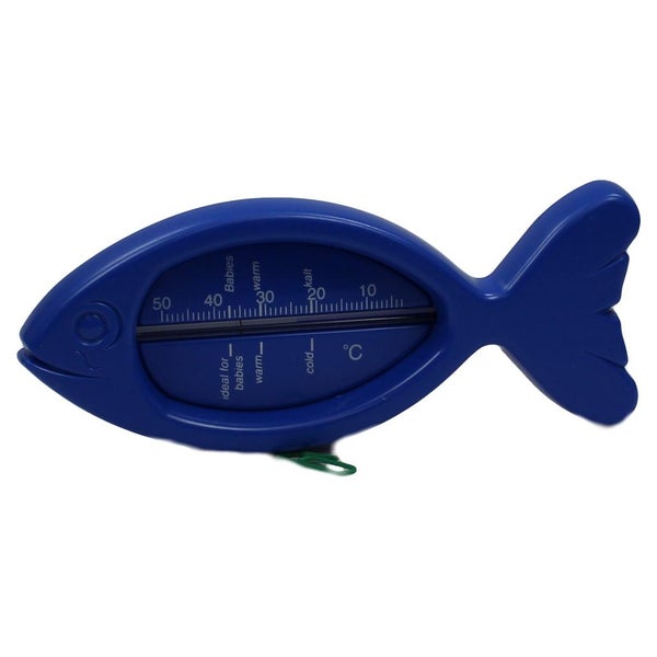 Badethermometer Fisch blau 1 St