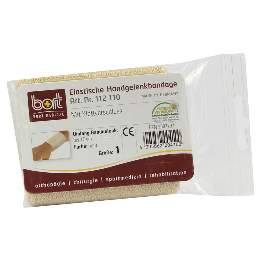 BORT Handgelenkbandage M.klettverschl.gr 1 St