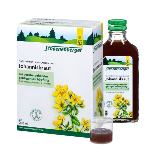 Johanniskraut SAFT Schoenenberger Heilpf 3X200 ml
