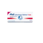 Produktabbildung: Pfeil Zahnschmerz Filmtabletten forte 10 St