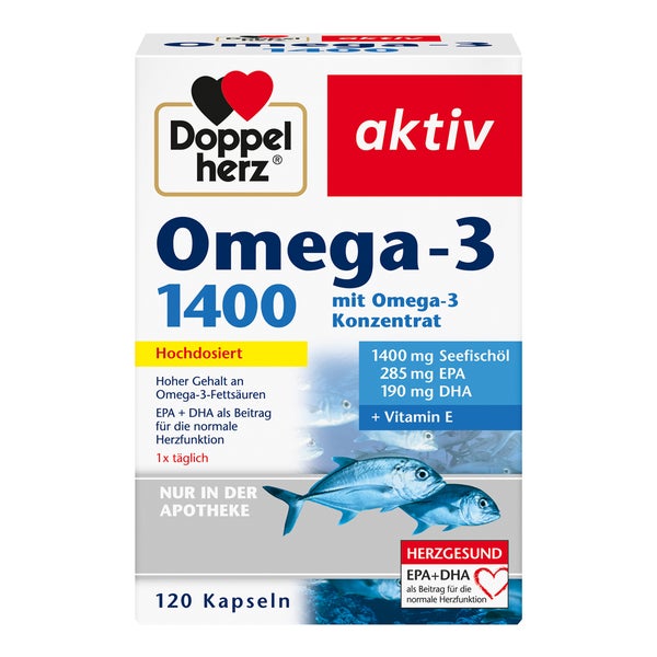 Doppelherz aktiv Omega-3 1.400 120 St