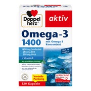 Produktabbildung: Doppelherz aktiv Omega-3 1.400 120 St