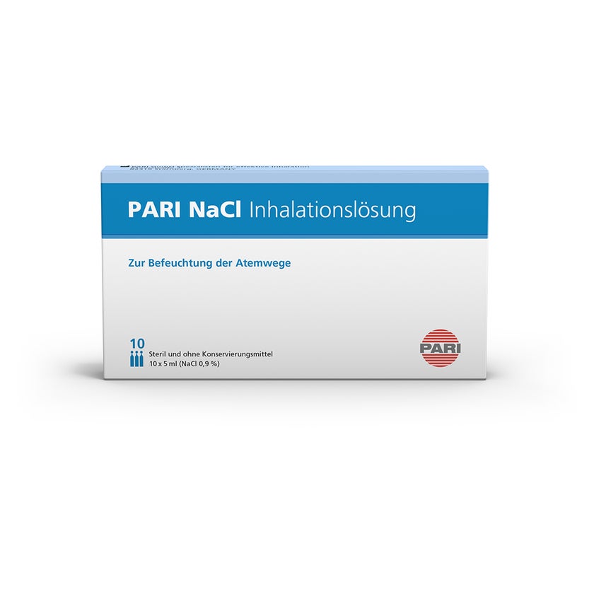 PARI NaCl Inhalationslösung 10X5 ml