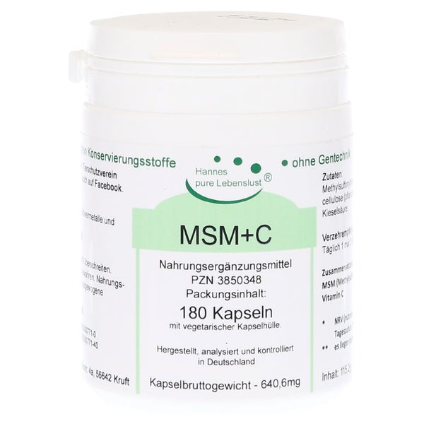 Msm+biopep Vegi Kapseln 180 St