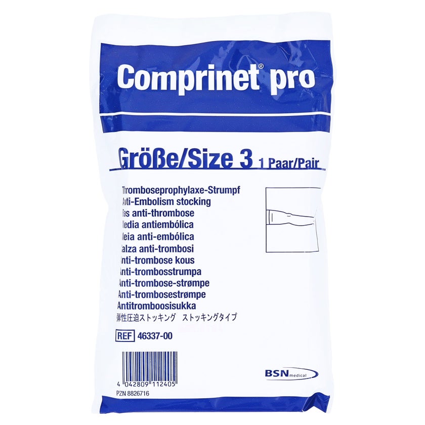 Comprinet pro Anti-Thrombose-Strumpf oberschenkellang - 3 2 St