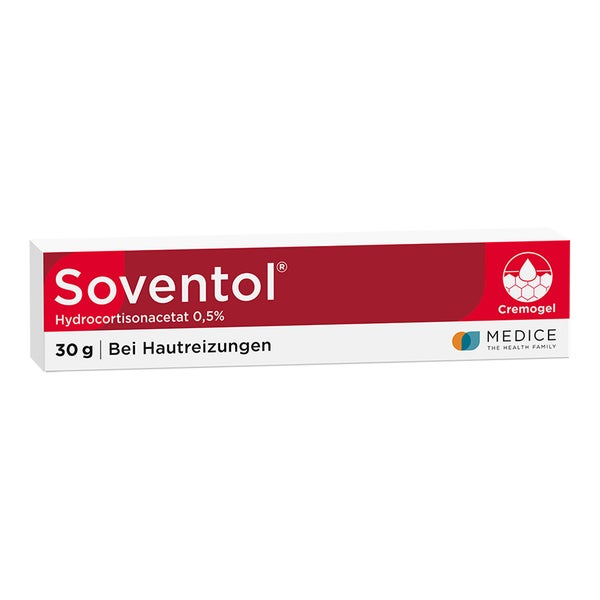 Soventol HydroCortisonACETAT 0,5% Cremogel 30 g