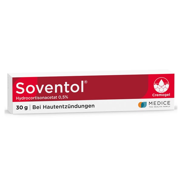 Soventol HydroCortisonACETAT 0,5% Cremogel 30 g
