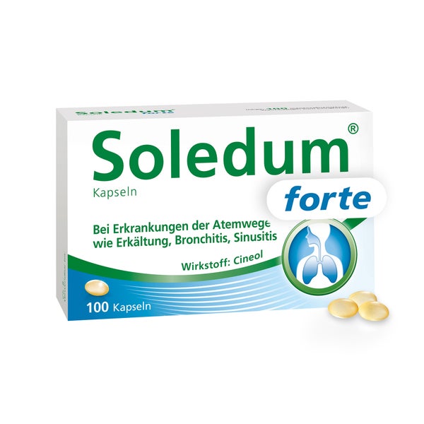 Soledum Kapseln forte 100 St