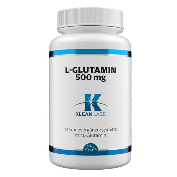 Klean Labs L-Glutamin 500 mg 60 St