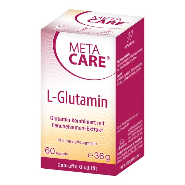META CARE L-Glutamin 60 St