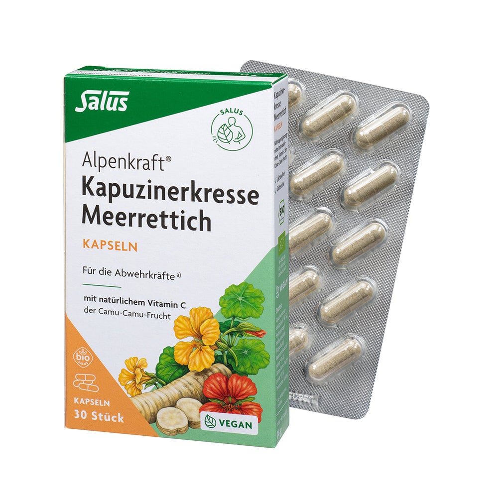 Kapuzinerkresse-meerrettich Kapseln Alpe 30 St