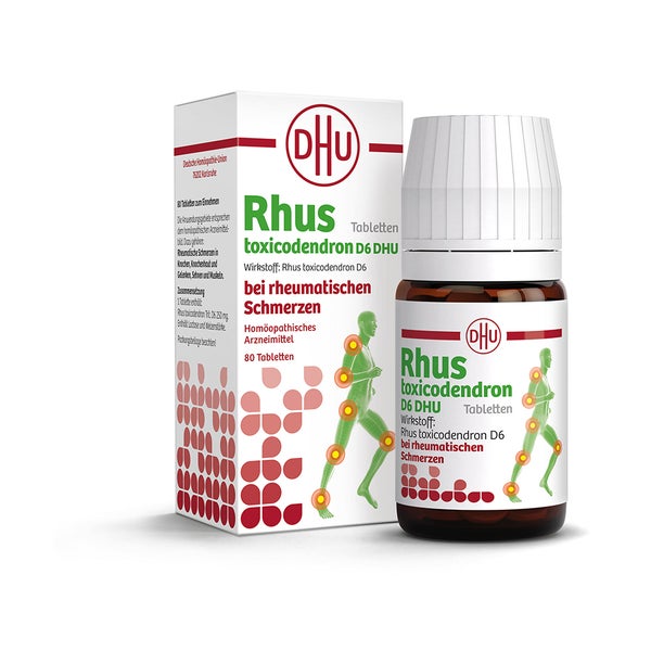 Rhus toxicodendron D6 DHU 80 St