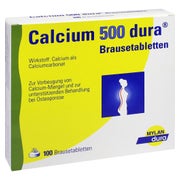 Produktabbildung: Calcium 500 dura Brausetabletten 100 St